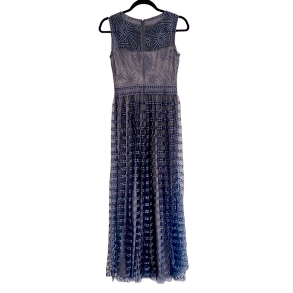 TADASHI SHOJI NWT Embroidered Mesh Gown size 2 - Picture 7 of 9